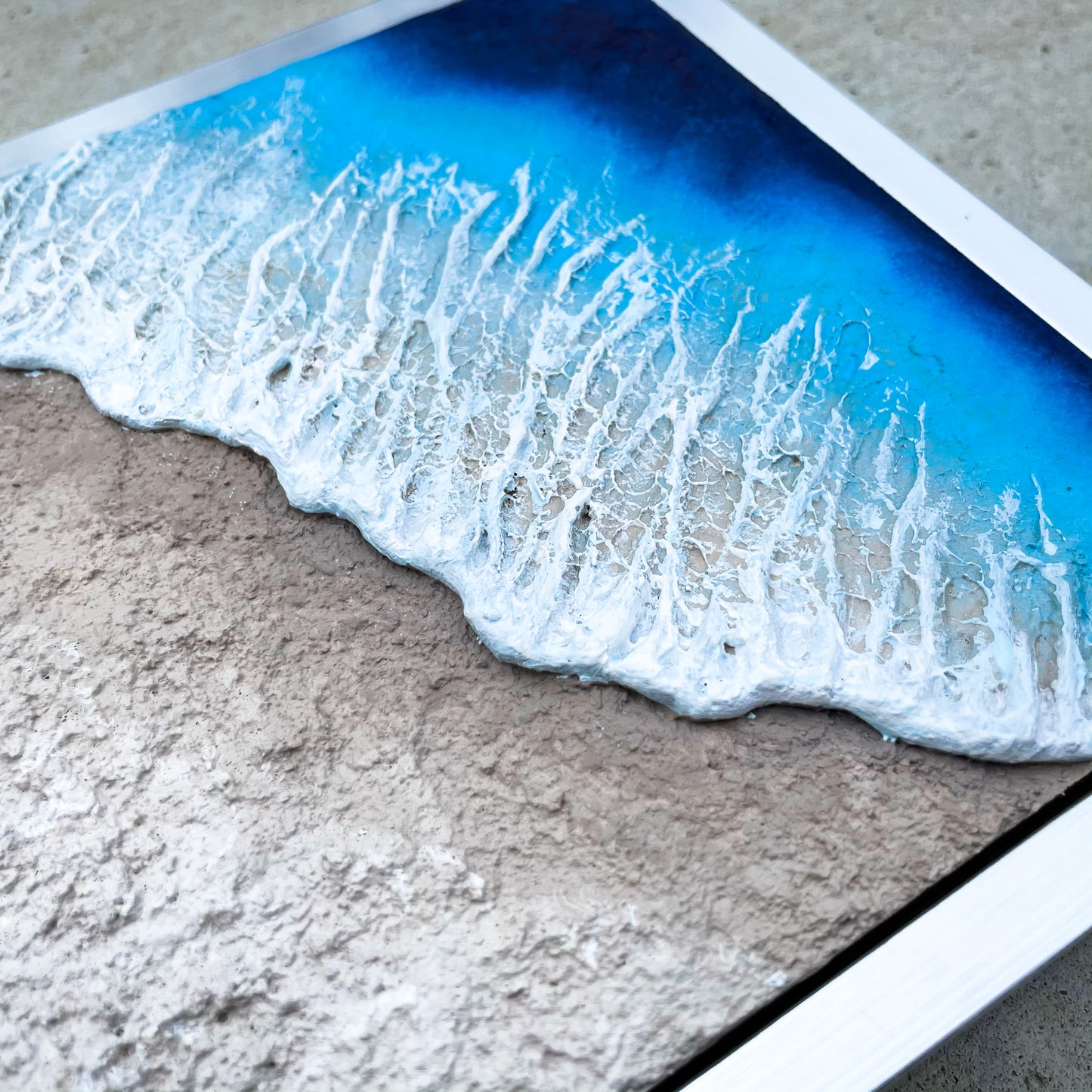 Sandy Destination #4 -  6" x 6"