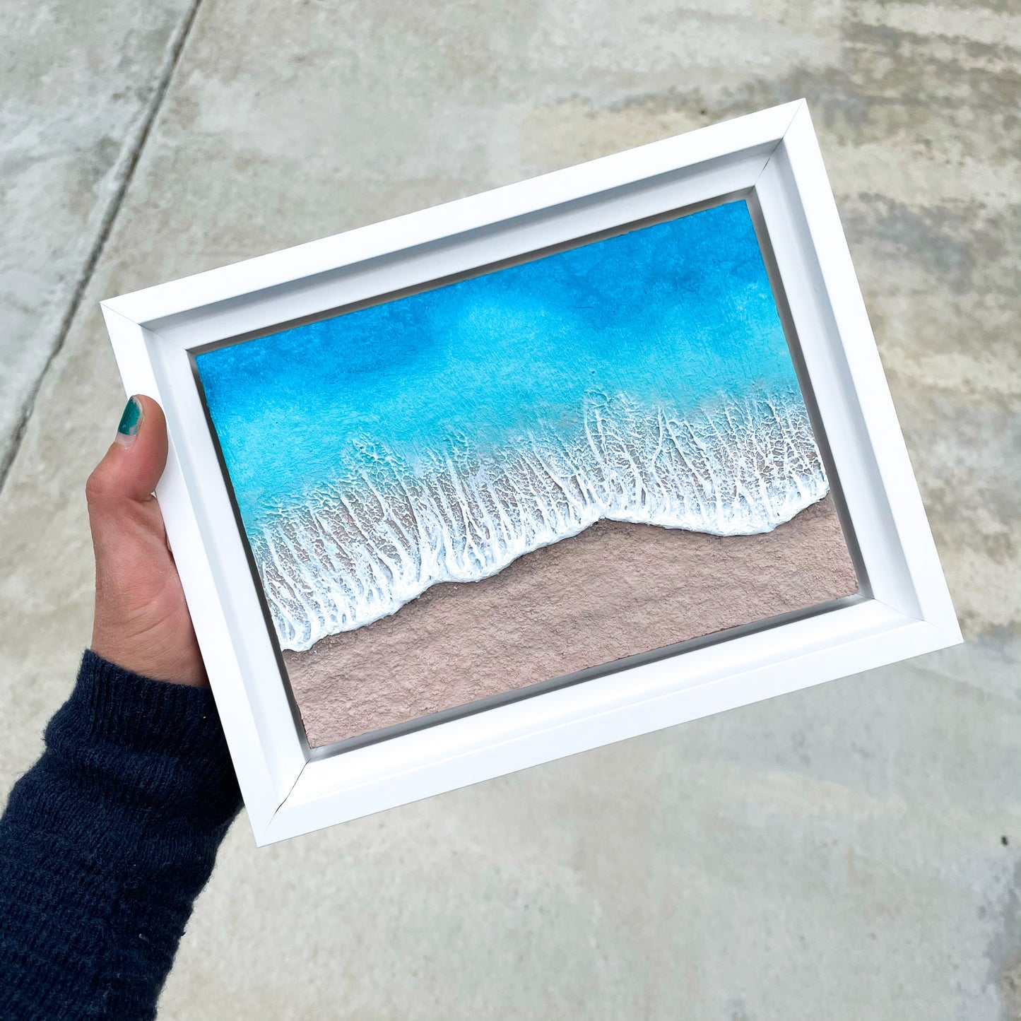 Washed Away #3 - 7" x 5"