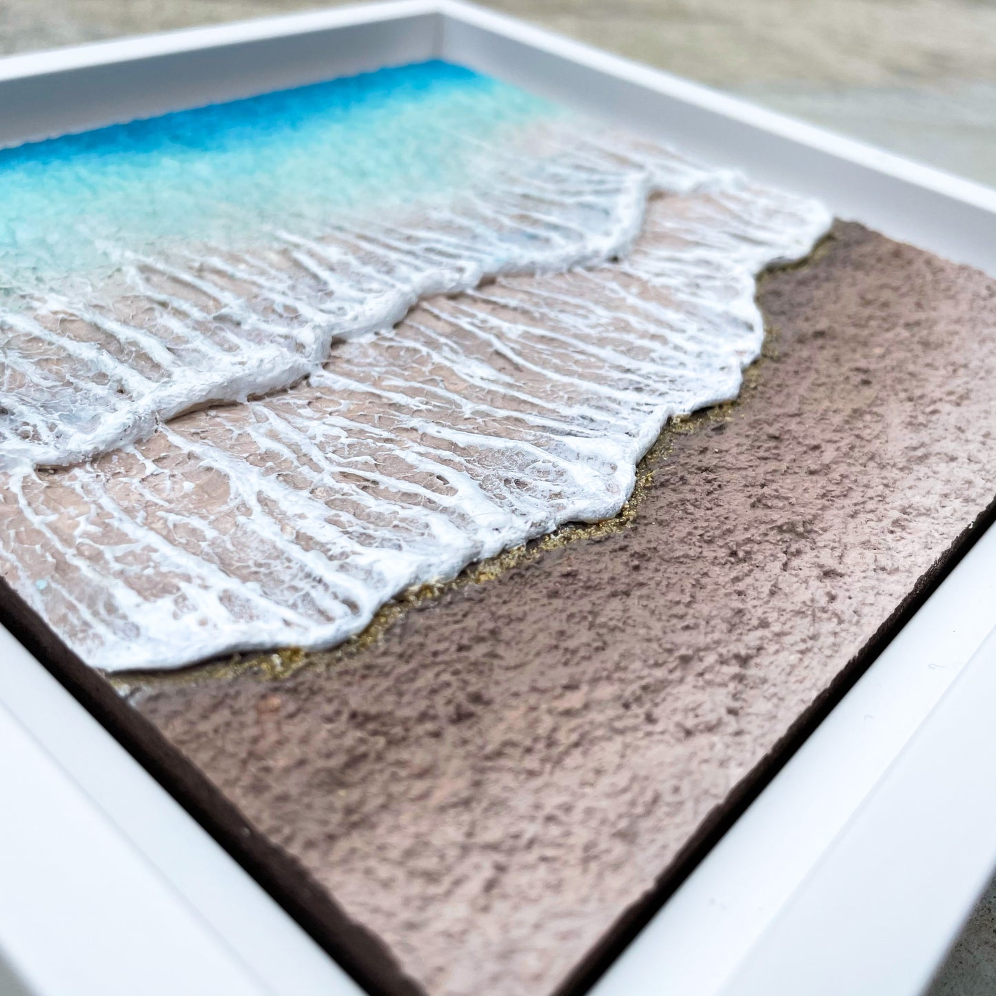 Washed Away #5 - 6" x 6"