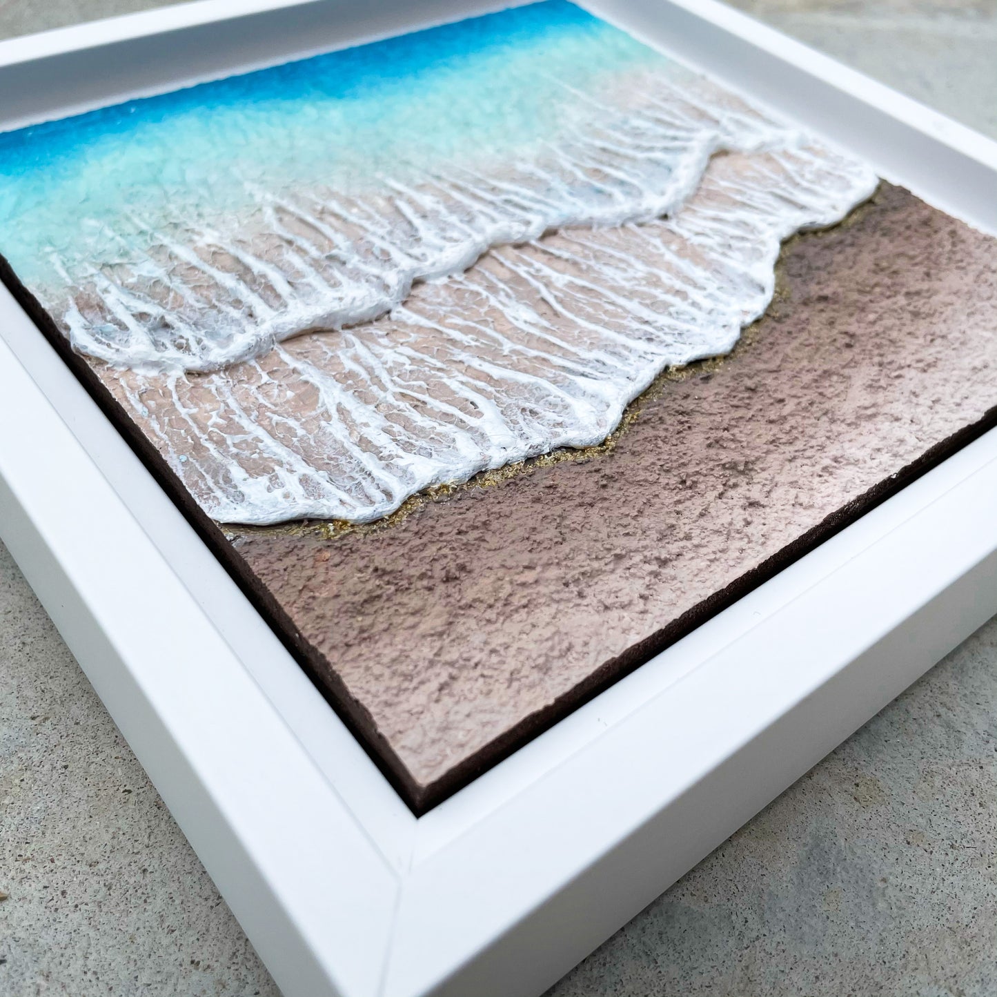 Washed Away #5 - 6" x 6"